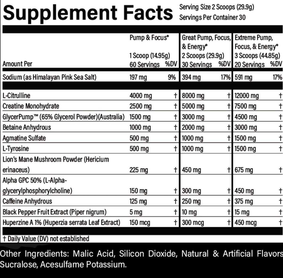 PRE-WAR 1.0 EXTREME PRE-WORKOUT